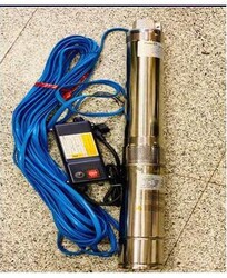 AMEGA 4 SBP 4/08 -0.75HP-220V-25 MT KABLOLU+ KUMANDALI PANOLU 4 İnch PAKET DALGIÇ POMPA - 1