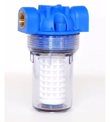 Aquafer 5 İnch Yıkanabilir Filtre 3/4 inc 50 Micron Su Süzme Tortu Pislik Tutucu Filtre - 1