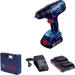 Bosch Professional GSR 180-LI 18 Volt 2.0 Ah Çift Akülü Delme/Vidalama - Bosch