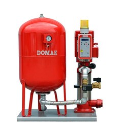 Domak 1216-7 7,5hp 380 Volt 150LT Tanklı Tek Pompalı Panolu Paket Hidrofor - Domak