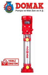 Domak 205-6 1.5hp 380 Volt Dik Milli Kademeli Pompa - 1