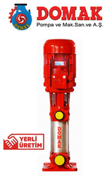 Domak 216-3 3hp 380 Volt Dik Milli Kademeli Pompa - Domak