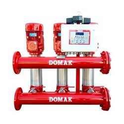 Domak 216-7 TÜ 7.5hp 380 Volt Üç Pompalı Paket Hidrofor - 1