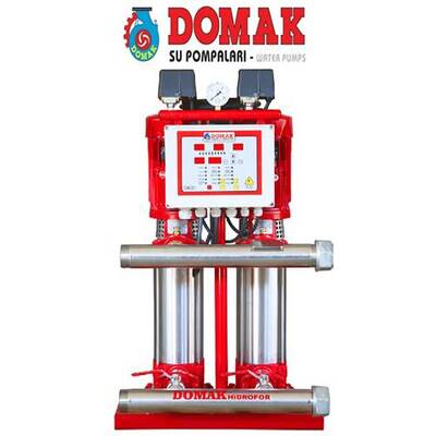 Domak 225-4 Tİ 10hp 380 Volt İki Pompalı Hidrofor - 1
