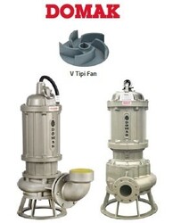 Domak AST535 K2 25Hp 380V Pik Gövdeli Atık Su Dalgıç Elektropomp - Domak