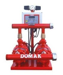 Domak JET300-2 Mİ 2X3Hp 220V İki Pompalı Jet Tipi Panolu Hidrofor - Domak