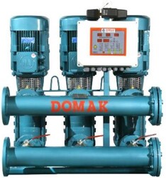 Domak KPDR32-4 TÜ 3X4Hp 380 Volt Üç Pompalı Panolu Hidrofor - Domak