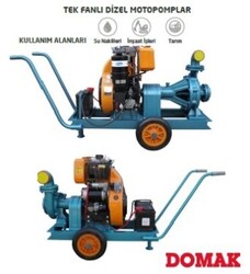 Domak SD325M 17 Hp Tek Fanlı Dizel Motopomp - 1