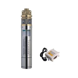 İmpo 4SKM150 4 İnch Preferikal Tek Kademeli Dalgıç Pompa 15 Metre Kablo ve Pano 1.5 Hp 85 mss - İmpo