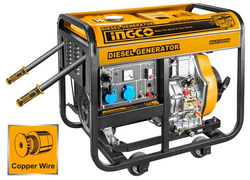 Ingco 5 Kwa Dizel Jeneratör 418cc - Dizel Motor 9 hp - 1