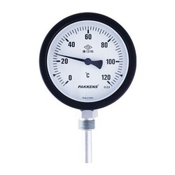 Pakkens Termometre Alttan Bağlantılı -30+60 Derece 10 Cm - 1