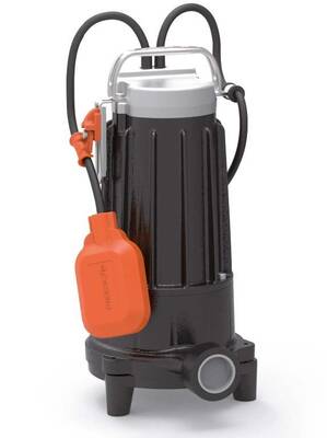 Pedrollo TR 0.75 Parçalayıcı Bıçaklı (Öğütücülü) Foseptik Dalğıç Pompa Trifaze (380V) 16,5 mss 7.5 m3/h - 1
