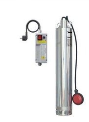 Sumak 5SDF9 5 İnch Paslanmaz Keson Kuyu Pompası Monofaze (220V) 1.5HP Flatörlü - 1