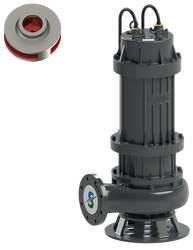 Sumak SDTK300/6 Foseptik Dalgıç Pompa Trifaze (380V) 30HP - Sumak Pompa