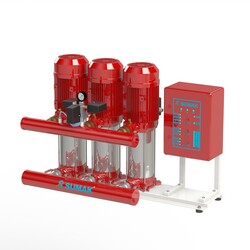 Sumak SHT 16 C 550/5-EEEY Üç Pompalı Elektrikli Yangın Hidroforu - Sumak Pompa