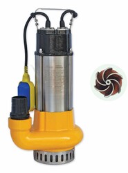 Water Sound V1100F Kirli Su Aktarma, Vortex Fanlı Drenaj Dalgıç Pompa 11 mt. Yükseklik 23 m3/h - 1