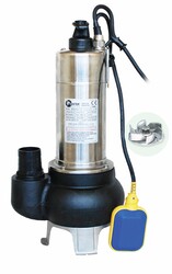 Water Sound WQD20-8-1.1F Paslanmaz Gövde Kirli Su Aktarma, Drenaj Dalgıç Pompa 11 mt. Yükseklik 23 m3/h - Water Sound