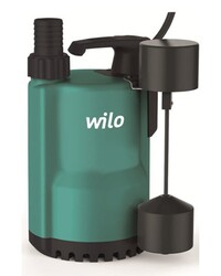 Wilo Drain Compact Gizli Flatörlü Az Kirli Su Drenaj Dalgıç Pompa 5 Mt. Kablolu 8 mss 13 m3/h 220 Volt - 1